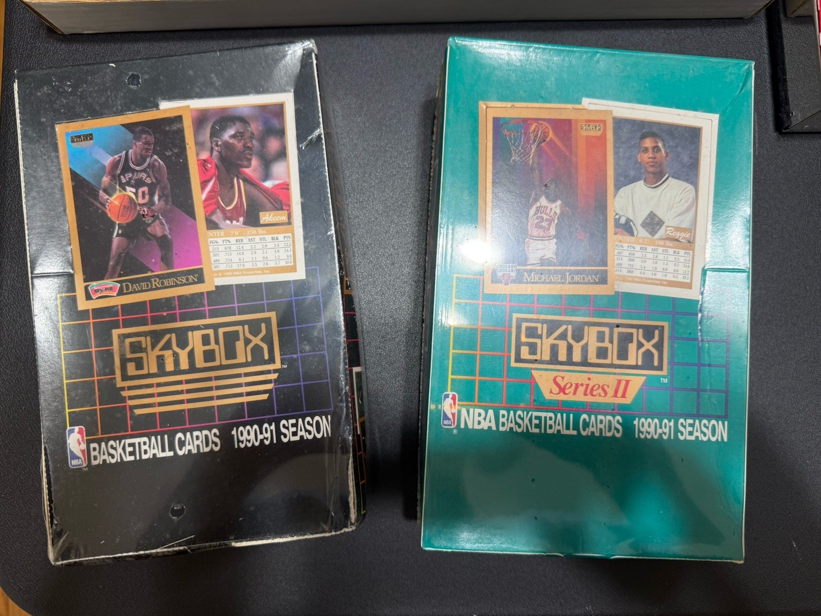 1990-91 Skybox Series 1&2 Factory Sealed Boxes MJ Jordan