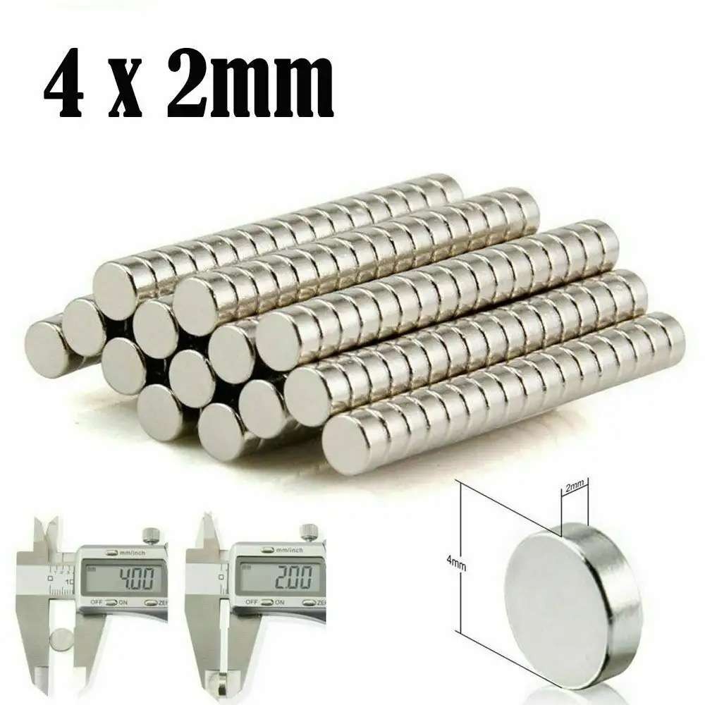 Small Large Round Neodymium Magnets N52 Super Strong Rare Earth Magnet LOT 5-100