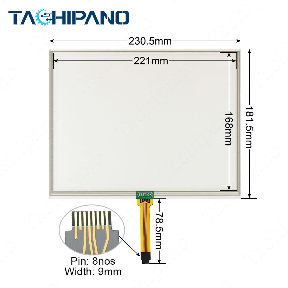 1x for GS3 2630 Glass Replacement GREENSTAR 3 GS2630 Touch Screen