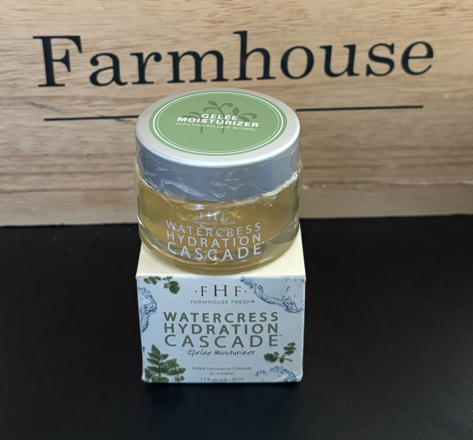 NEW Farmhouse Fresh Watercress Hydration Cascade Gelee Moisturizer 1.7 oz NEW Farmhouse Fresh Watercress Hydration Cascade Gelee Moisturizer 1.7 oz