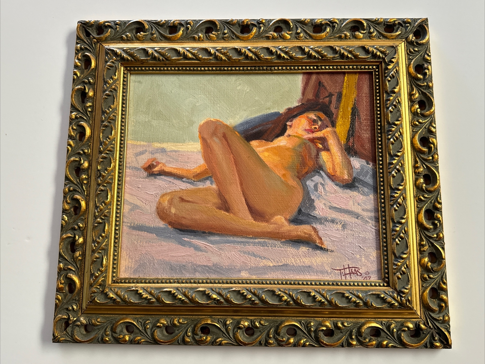 FINEST TOM HAAS PAINTING NUDE FEMALE WOMAN MODEL DRAWSEY THOUGHTS LISTED FAMOUS FINEST TOM HAAS PAINTING NUDE FEMALE WOMAN MODEL DRAWSEY THOUGHTS LISTED FAMOUS