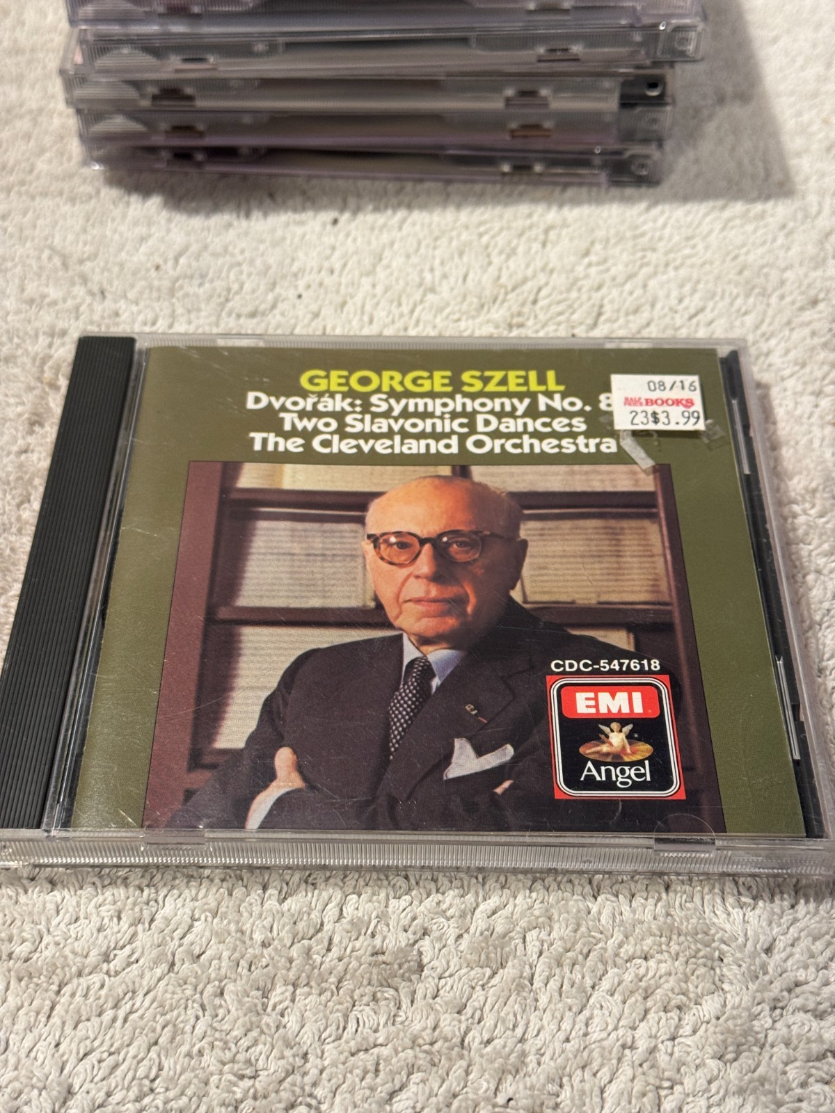 George Szell - Dvorak: Symphony No 8 in G Minor CD - VERY GOOD CONDITION George Szell - Dvorak: Symphony No 8 in G Minor CD - VERY GOOD CONDITION