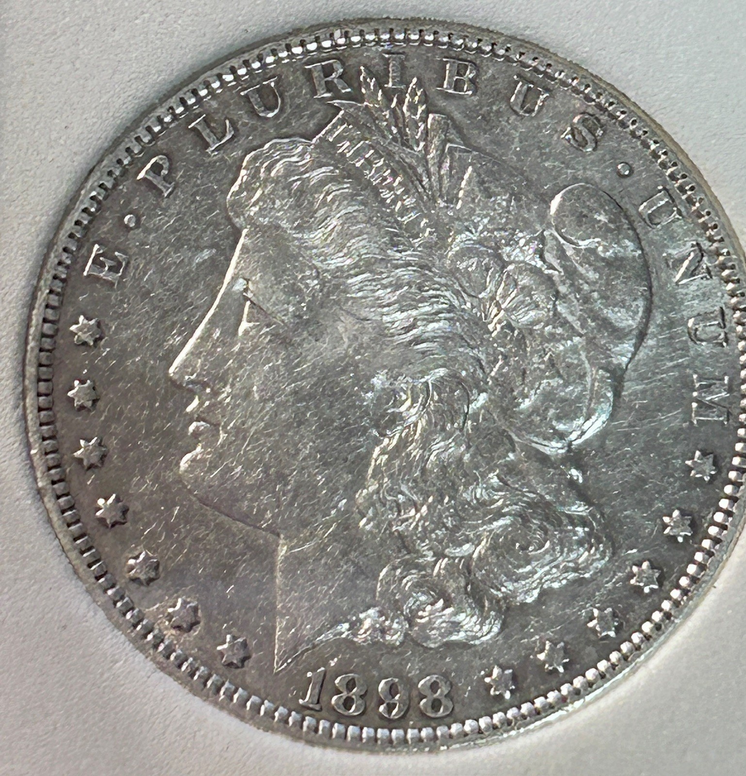 RARE 1898 S Morgan Silver Dollar. San Francisco Mint, Key Date RARE 1898 S Morgan Silver Dollar. San Francisco Mint, Key Date
