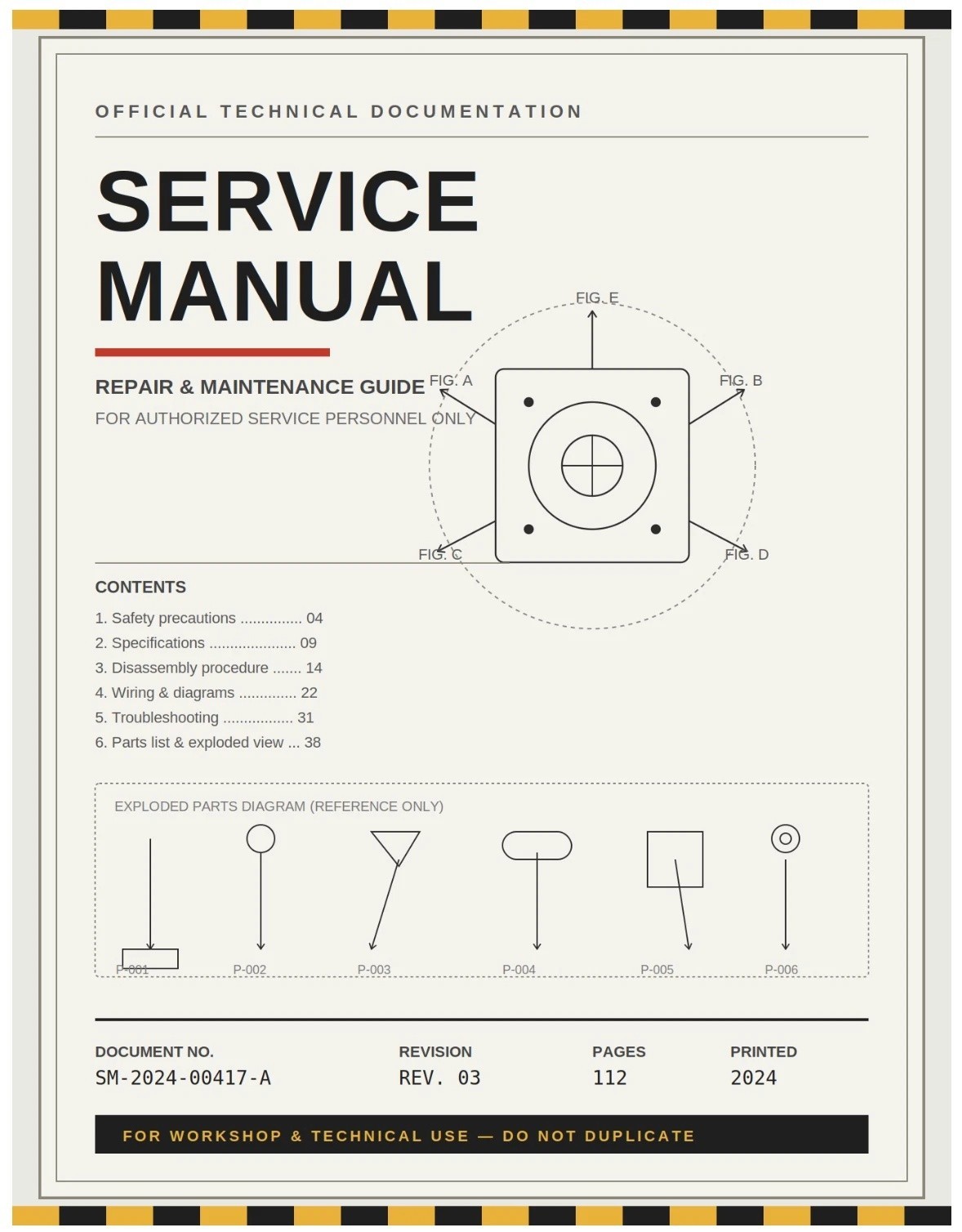 1966 Ford Truck F-100, F-250, F-350 Factory Shop Service Manual