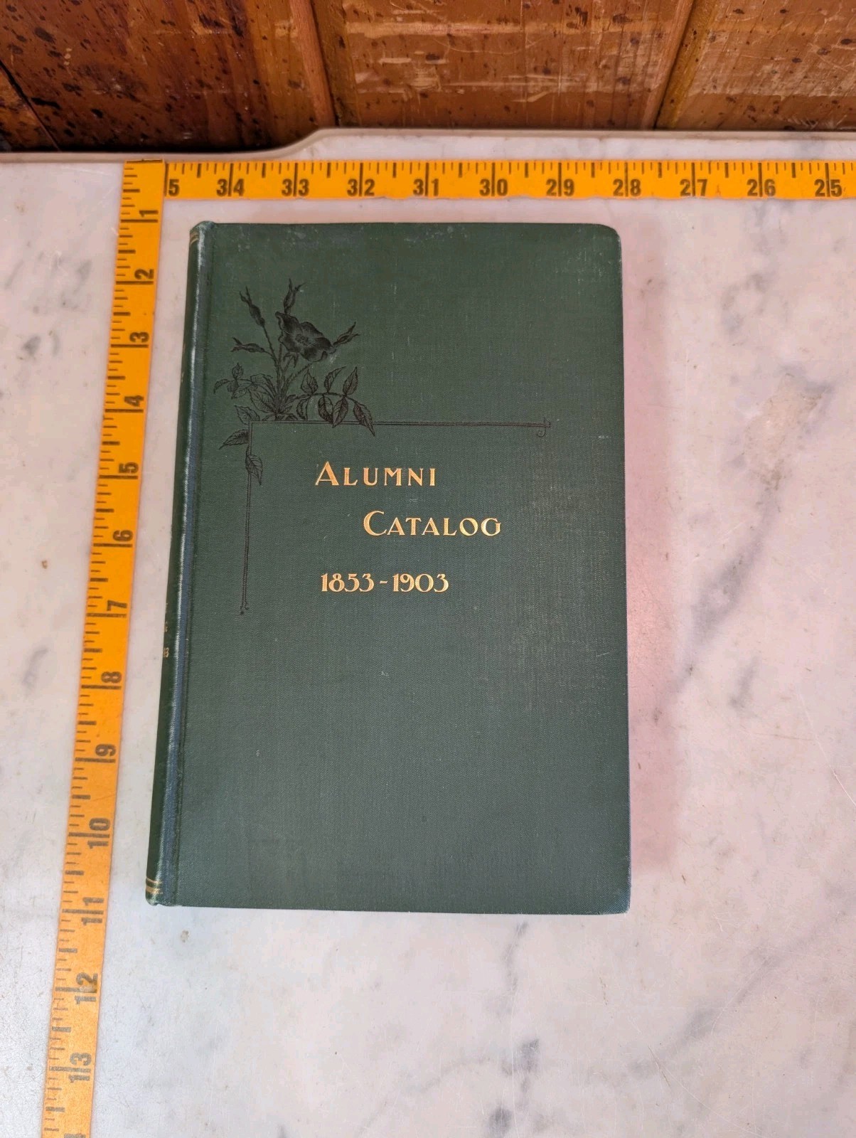 New Hampton Literary Institution School Alumni Catalog 1853 - 1903 Signed HC