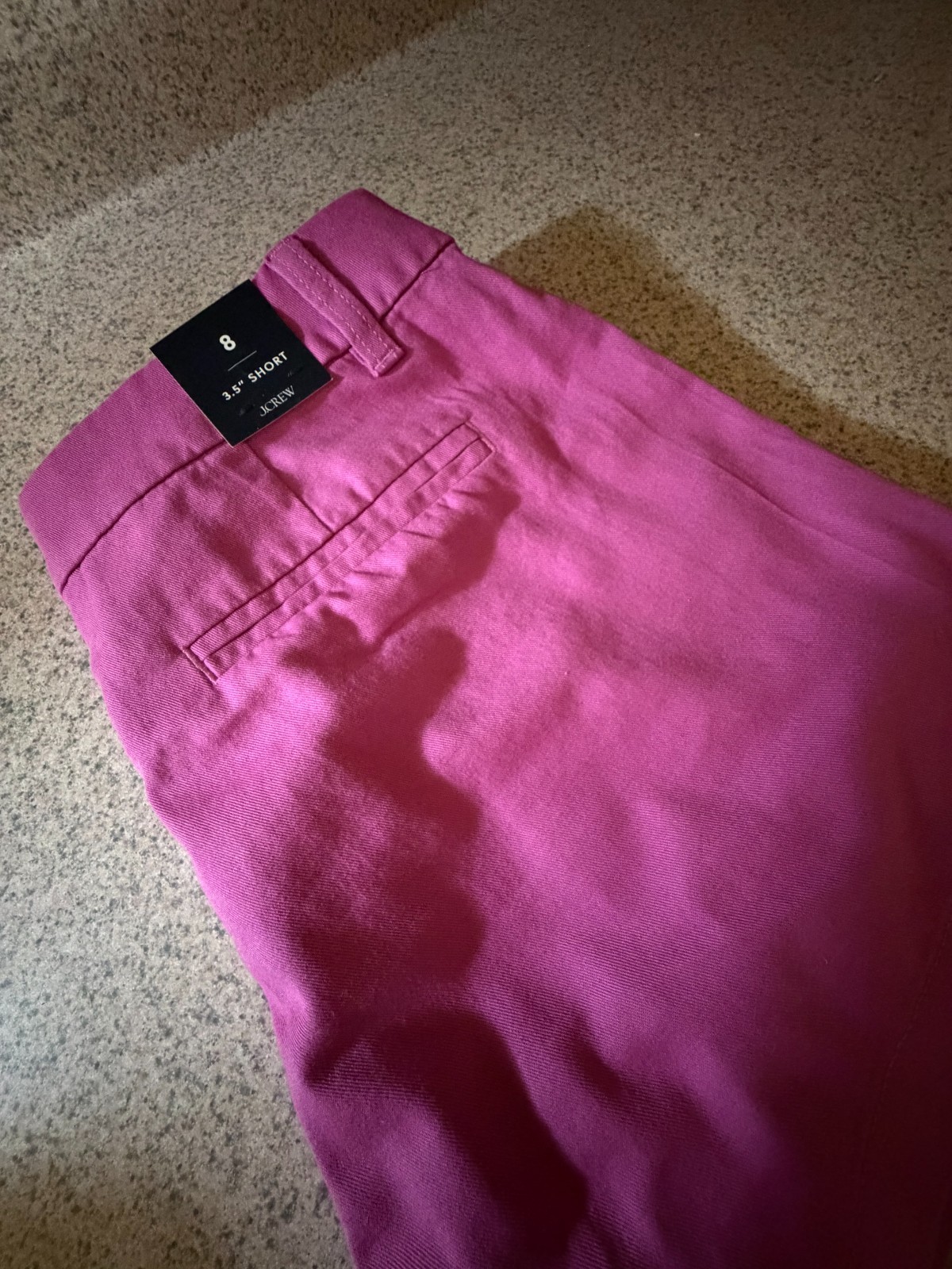 NWT J.Crew Factory Women’s 3.5” Fuchsia Chino Shorts - Size 8 NWT J.Crew Factory Women’s 3.5” Fuchsia Chino Shorts - Size 8