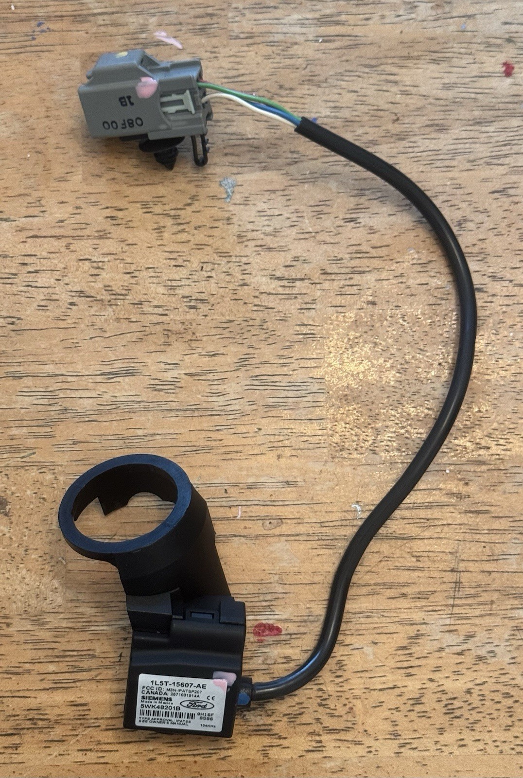2001-2002 FORD RANGER ANTI THEFT PATS TRANSCEIVER 1L5T-15607-AE (USED OEM) 2001-2002 FORD RANGER ANTI THEFT PATS TRANSCEIVER 1L5T-15607-AE (USED OEM)