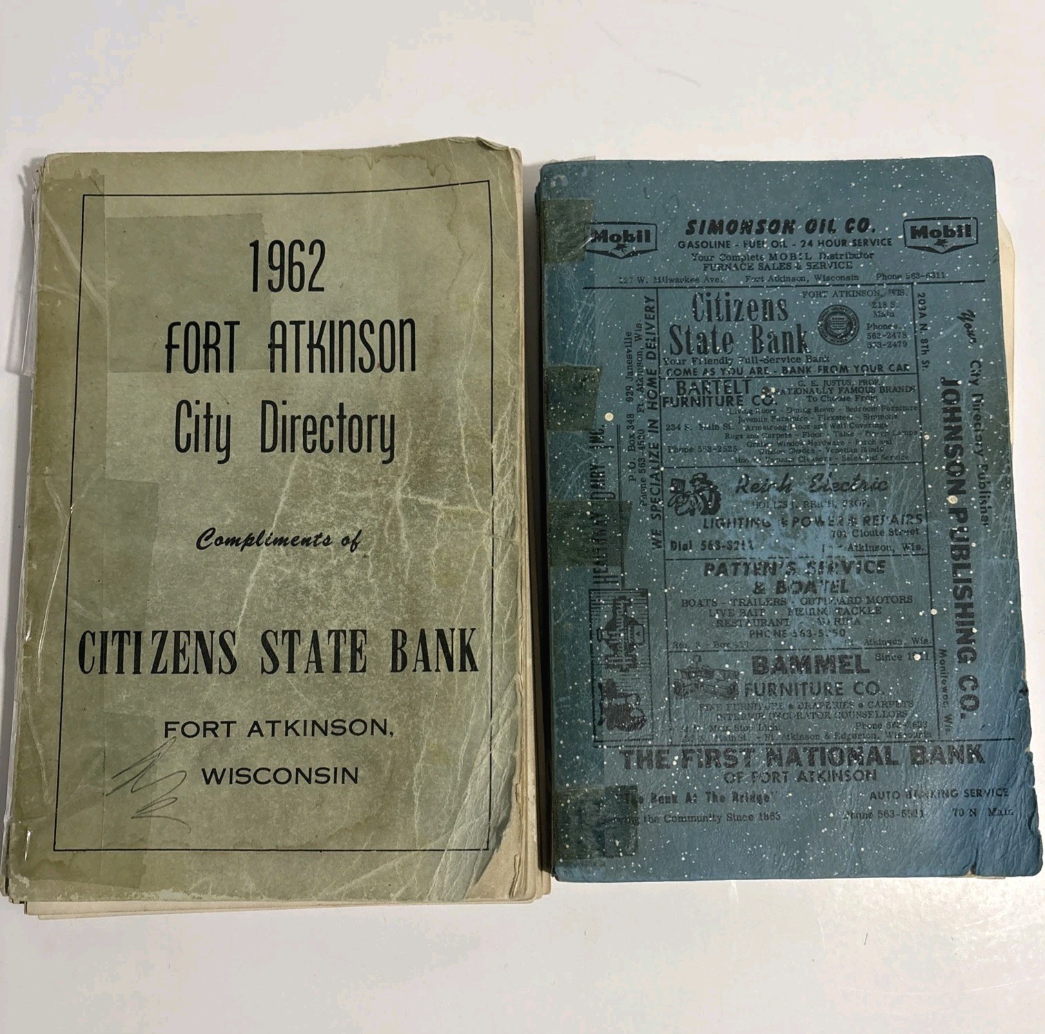 Fort Atkinson Wisconsin City Directory 1962  1964