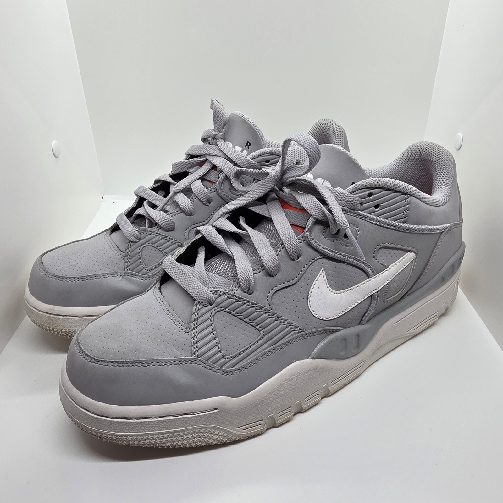 Nike Air Force III Low Wolf Grey White Men\'s Size 11 Sneakers 313640-002 Nike Air Force III Low Wolf Grey White Men\'s Size 11 Sneakers 313640-002