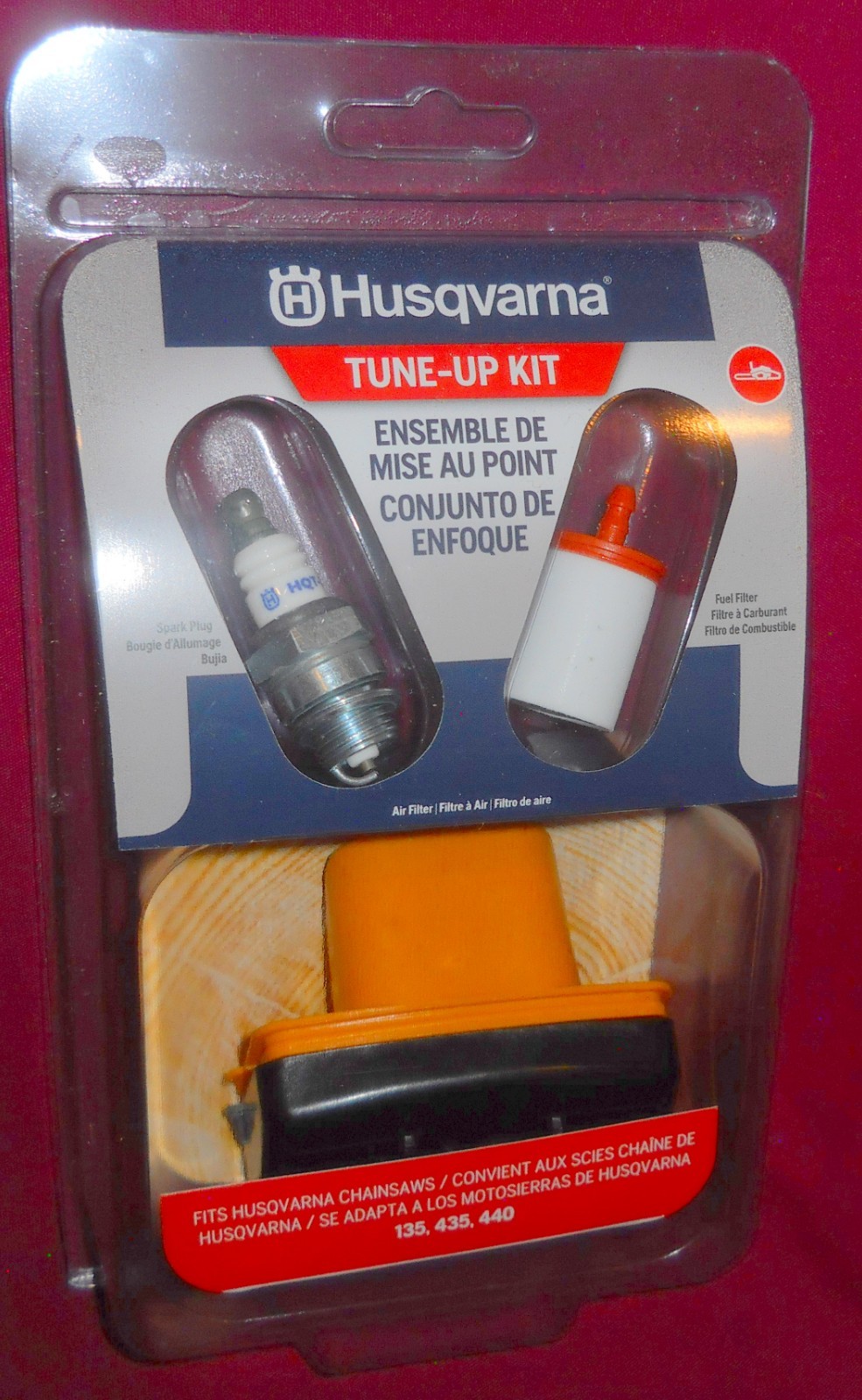 Husqvarna 135 435 440 Chainsaw Tune-Up Kit 599333401 **NEW** FAST SHIP Husqvarna 135 435 440 Chainsaw Tune-Up Kit 599333401 **NEW** FAST SHIP