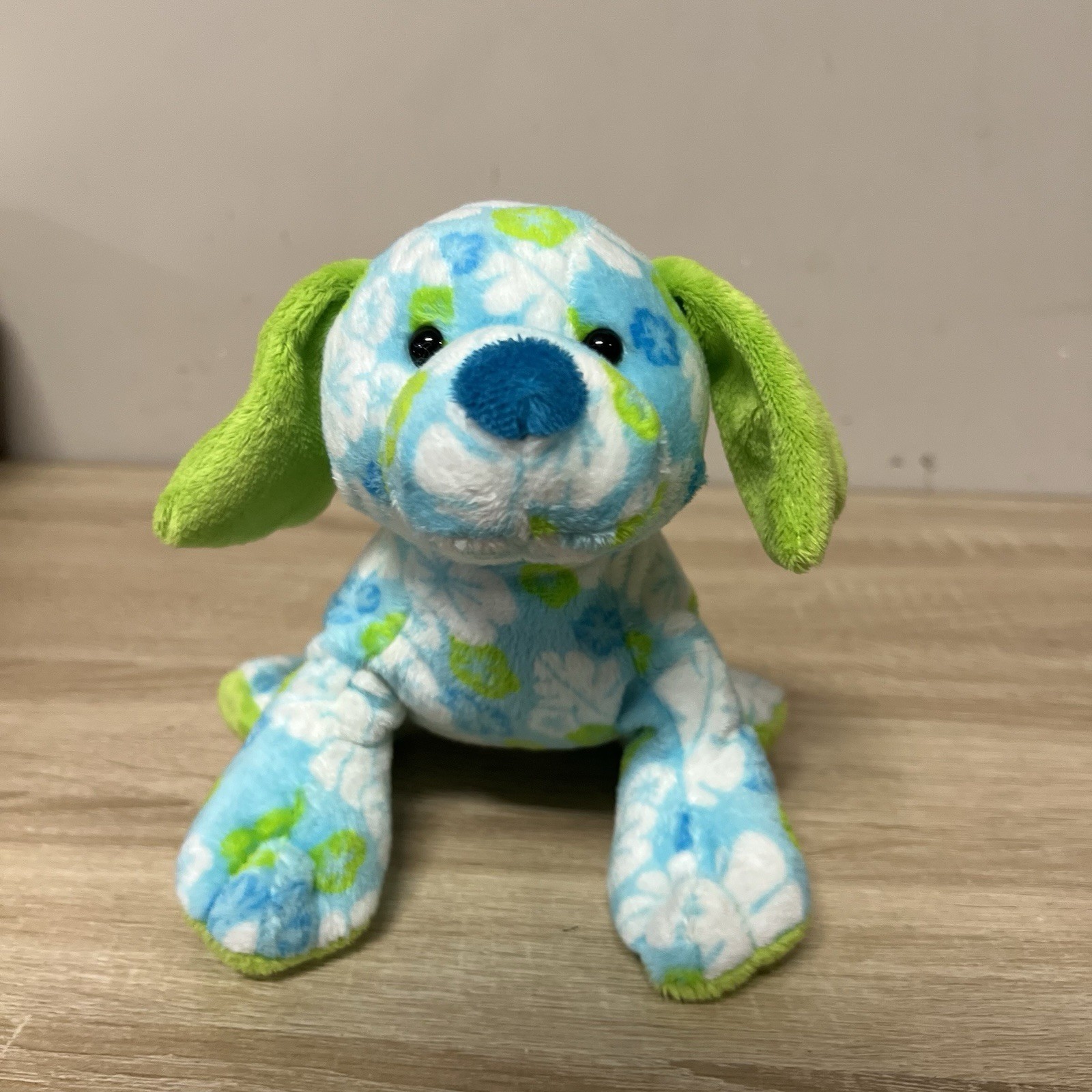 Ganz Webkinz Tropical Island Pup Blue Dog HM600 NO CODE