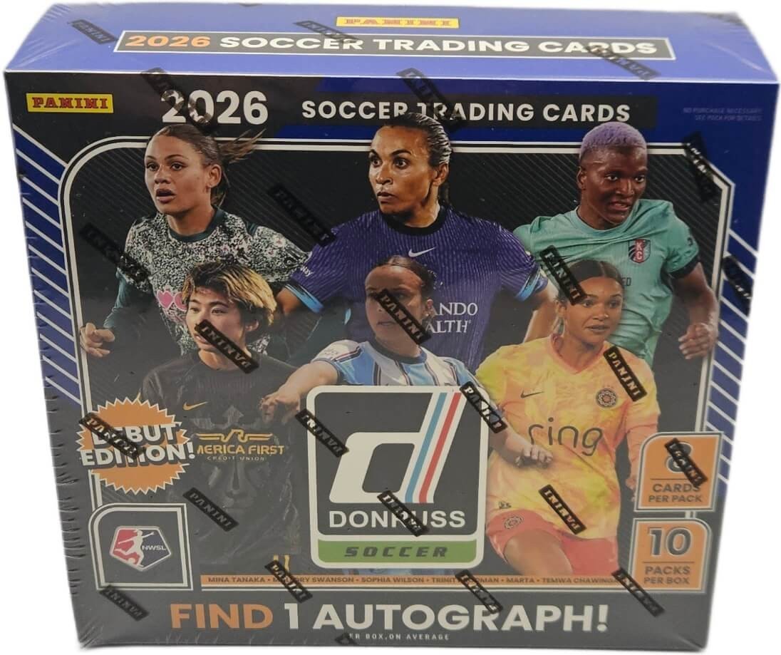 2026 Panini Donruss Optic NWSL Women\'s Soccer Sealed Hobby Preferred Box 1 Auto