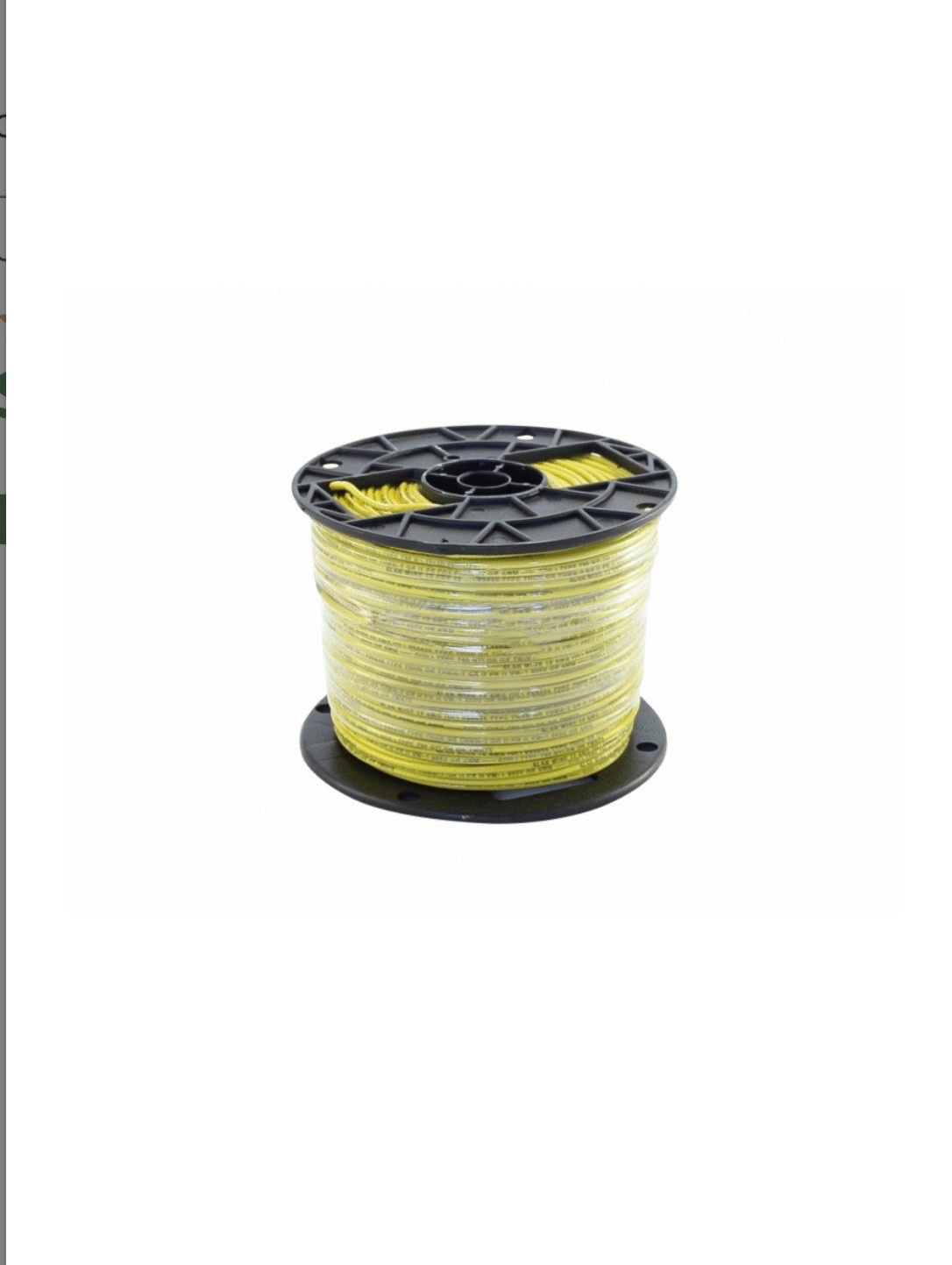 500 ft. 12 AWG YELLOW Stranded 12 Gauge 12 AWG THHN Wire 500 ft. 12 AWG YELLOW Stranded 12 Gauge 12 AWG THHN Wire