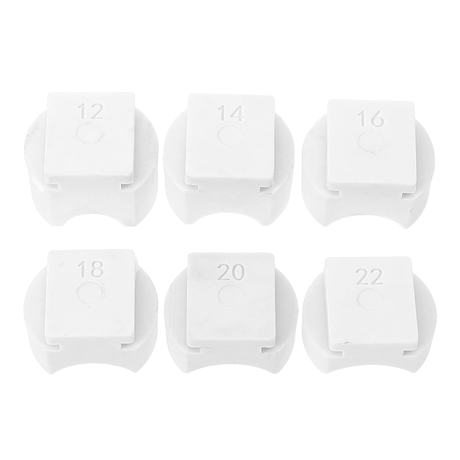 6Pcs Superior Nylon Dies for Jewelry Making Small Ring Bender Machine Dies