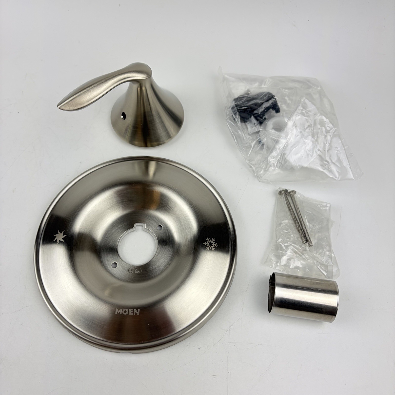 (READ) Moen T2131BN Eva Posi-Temp Valve Trim Single Handle Brushed Nickel
