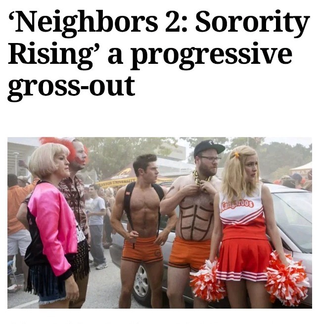 NEIGHBORS 2/ROSE BYRNE/SCREEN WORN WARDROBE 