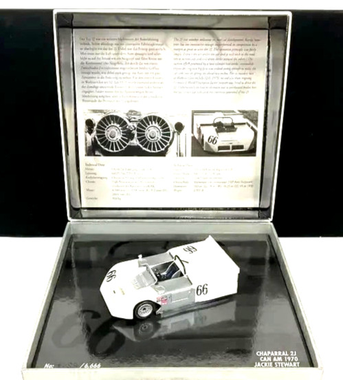 Minichamps 1:43 JACKIE STEWART Chaparral 2J Can Am 1970 #66 BOX SHIPS FREE Rare