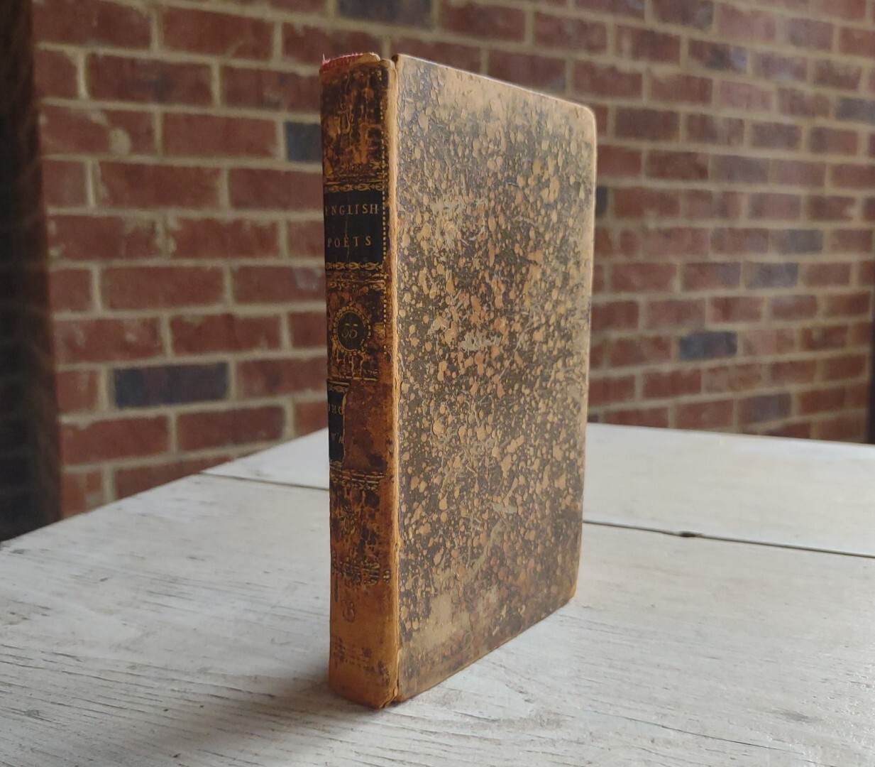ULTRA RARE 1790 JOSIAH WEDGWOOD\'S Personal Library BOOK ENGLISH POETS Wedgwood ULTRA RARE 1790 JOSIAH WEDGWOOD\'S Personal Library BOOK ENGLISH POETS Wedgwood