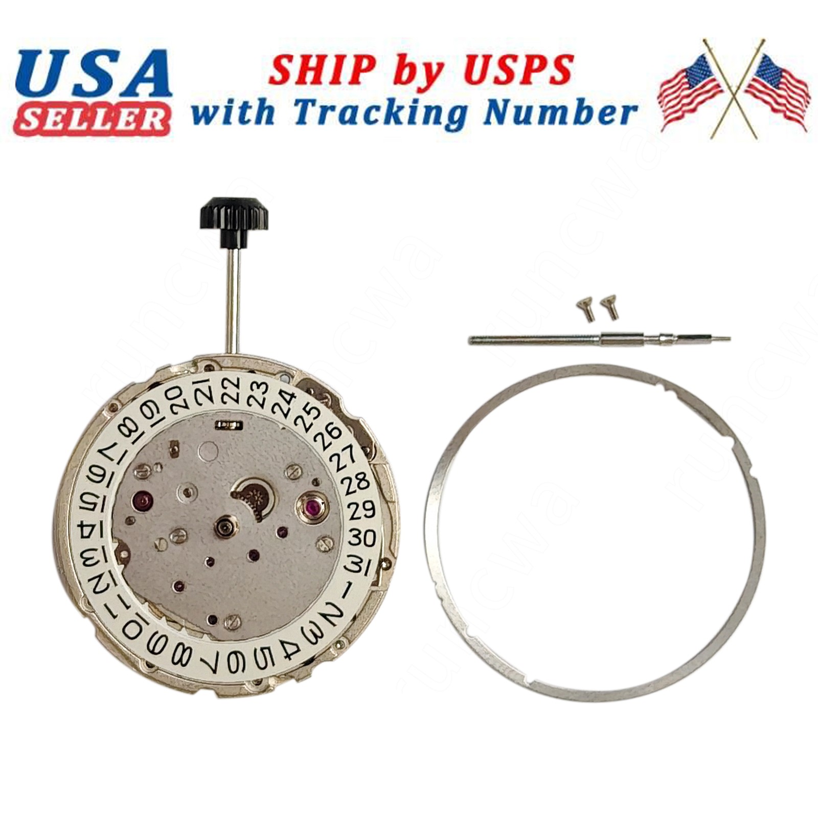 For Miyota 9015 24-Jewel Automatic Mechanical Self-Wind Watch Movement Date @ 3 For Miyota 9015 24-Jewel Automatic Mechanical Self-Wind Watch Movement Date @ 3