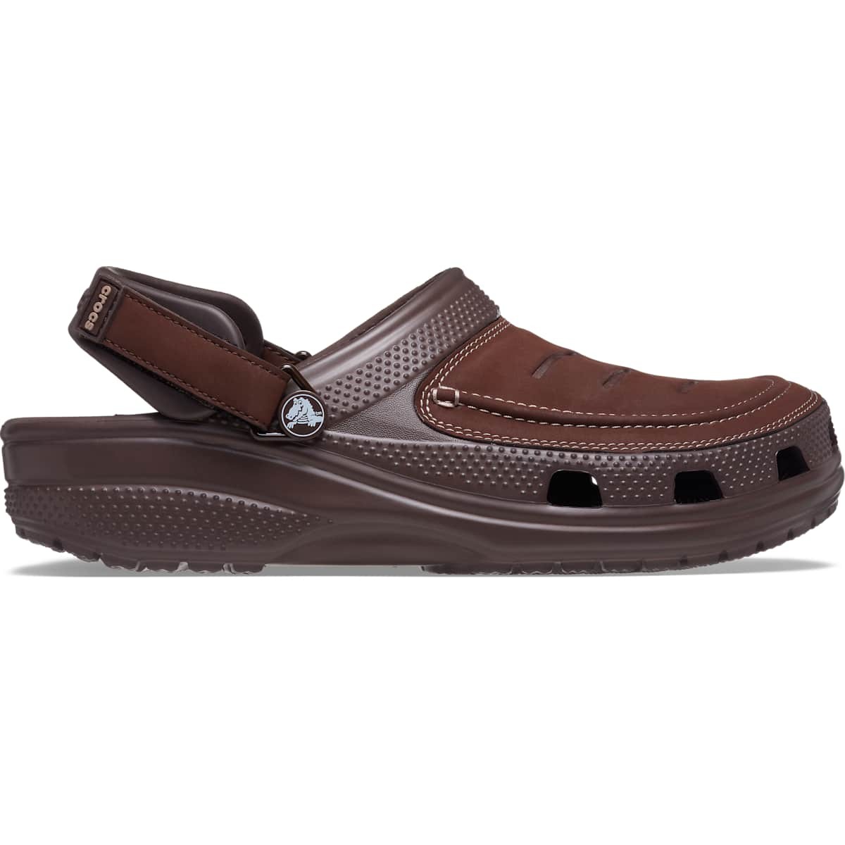 Crocs Men's Yukon Vista LR Clogs – LiteRide Foam, Adjustable Strap, Faux Leather Crocs Men's Yukon Vista LR Clogs – LiteRide Foam, Adjustable Strap, Faux Leather