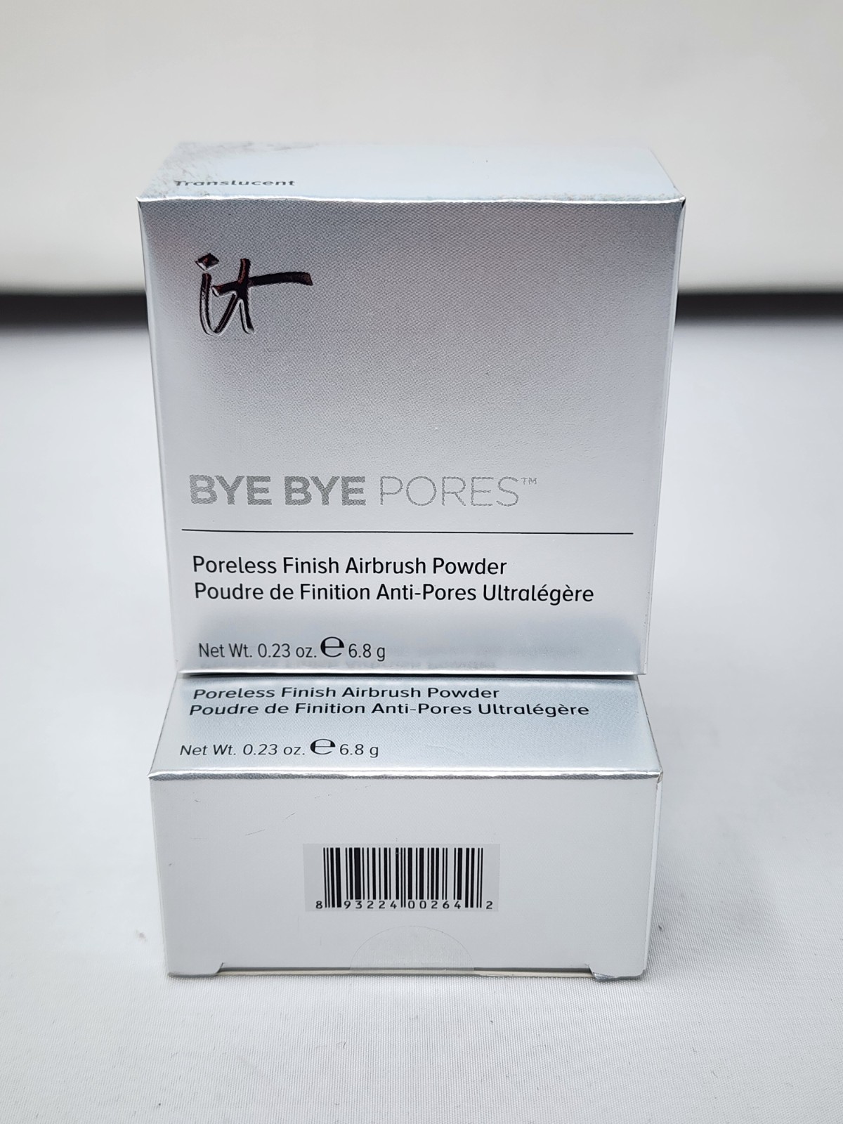 IT Cosmetics Bye Bye Pores Poreless Finish Airbrush Powder Loose 6.8g Sealed New IT Cosmetics Bye Bye Pores Poreless Finish Airbrush Powder Loose 6.8g Sealed New