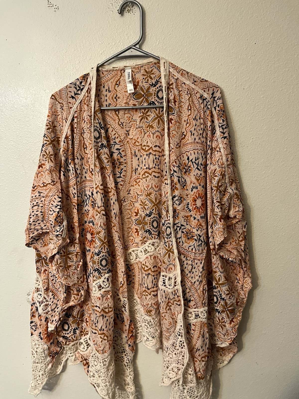 Torrid Open Front Cardigan Sweater Womens Size One Size Multicolor Dolman Sleeve