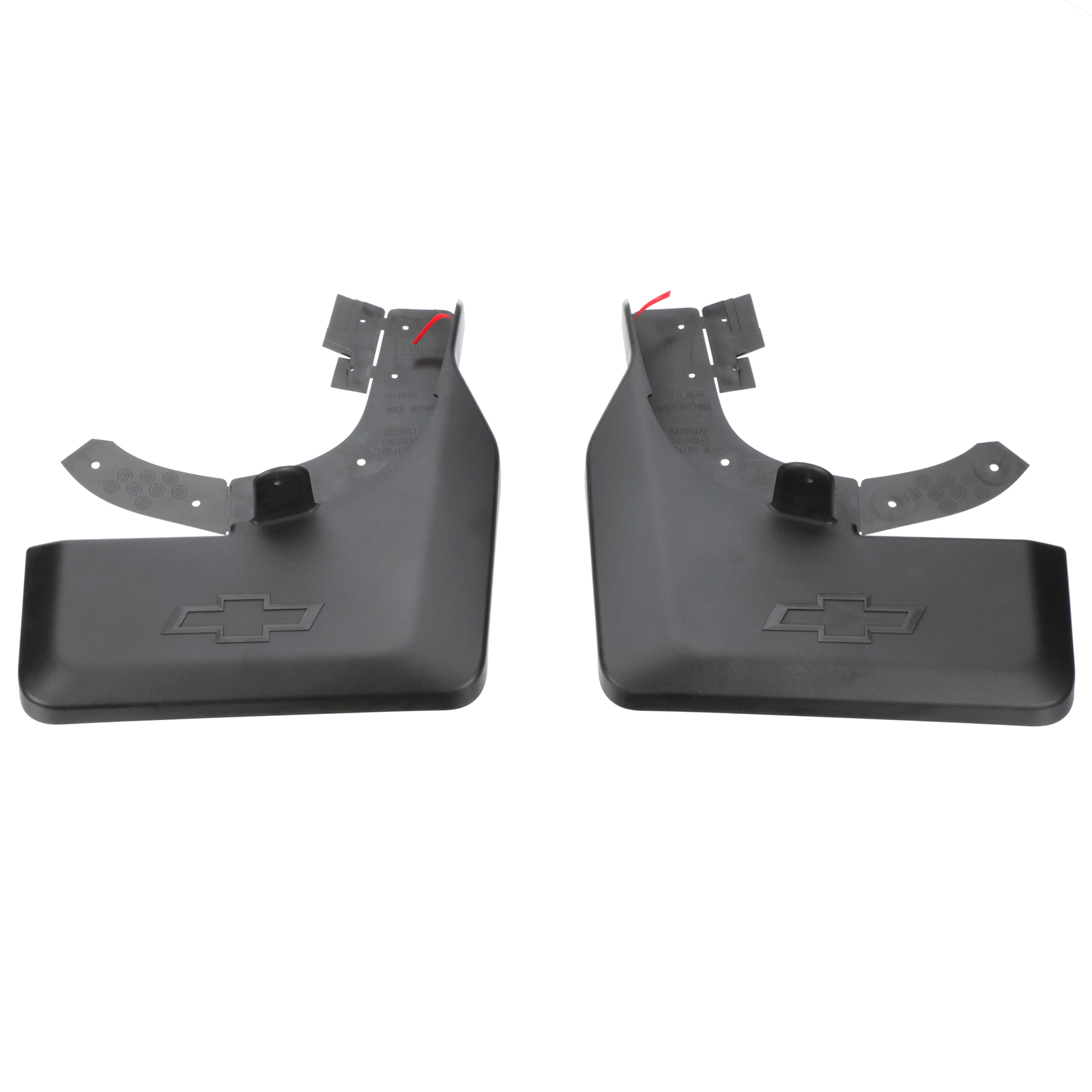 OEM NEW 19-24 Silverado 1500 Rear Flat Splash Guards Mud Flaps Black 86517279 OEM NEW 19-24 Silverado 1500 Rear Flat Splash Guards Mud Flaps Black 86517279