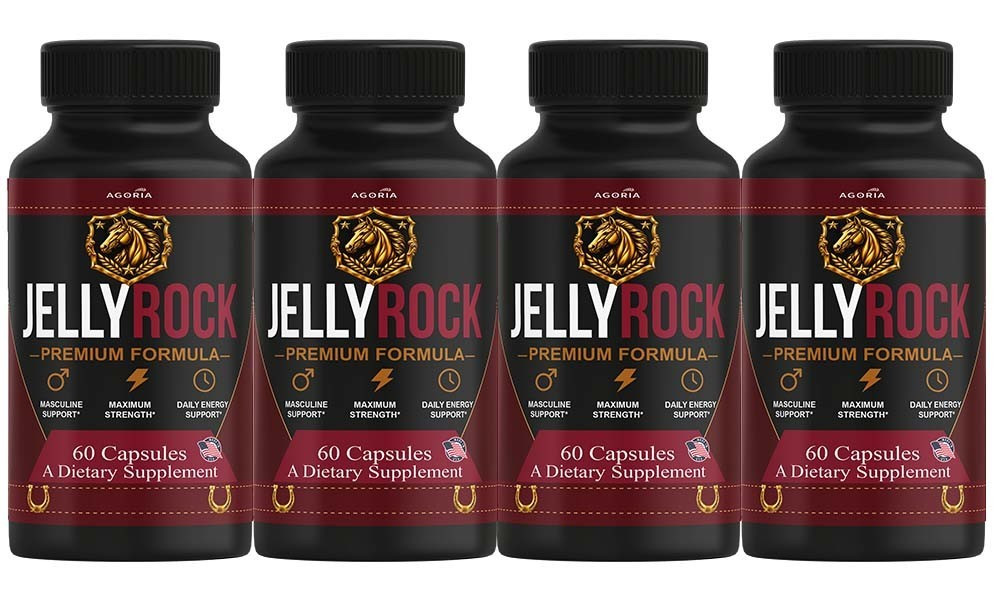 (4 Pack) Jelly Rock Advanced Male Health Support Supplement, JellyRock Capsules (4 Pack) Jelly Rock Advanced Male Health Support Supplement, JellyRock Capsules