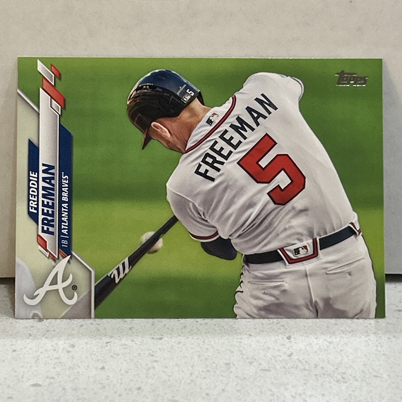 2020 Topps Series 2 Freddie Freeman Variation Batting SP #549 2020 Topps Series 2 Freddie Freeman Variation Batting SP #549