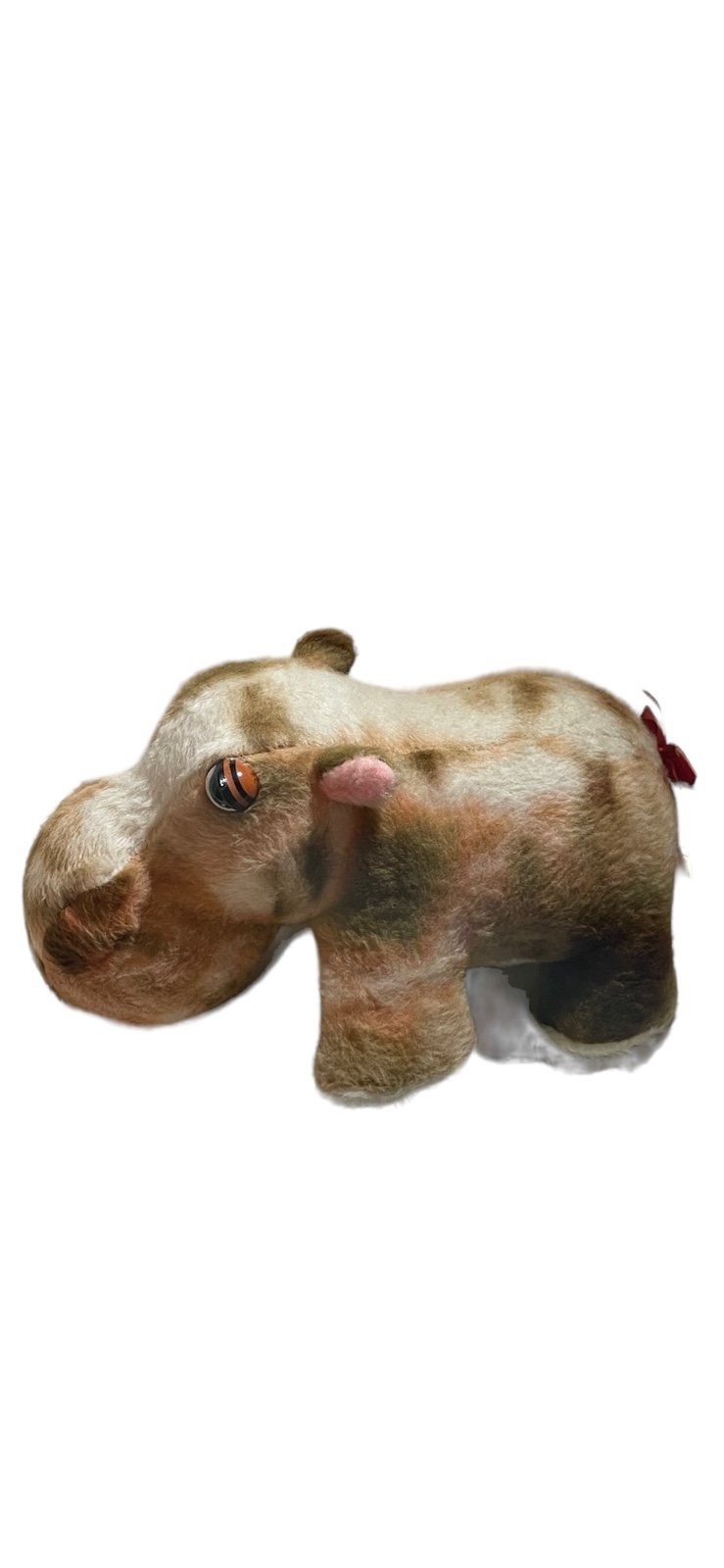 Vintage Hippo The Rushton Company Atlanta Georgia 1950s Stuffed Animal Plush Vintage Hippo The Rushton Company Atlanta Georgia 1950s Stuffed Animal Plush