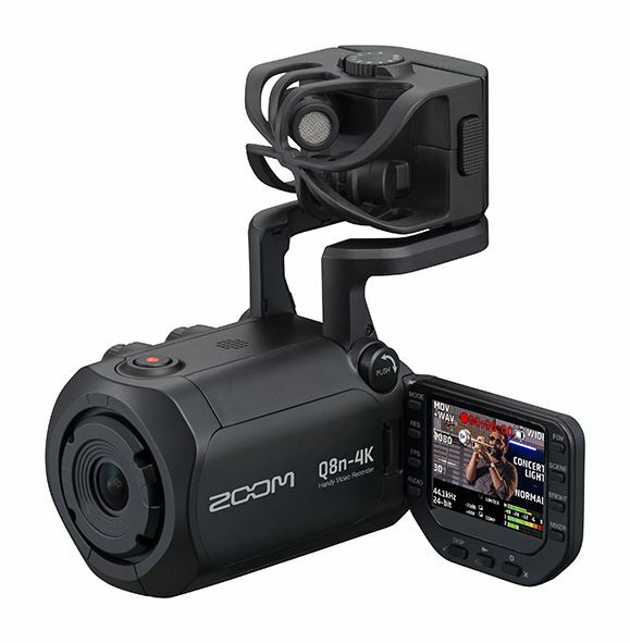 Zoom Q8n-4K Ultra High-definition Handy Video Recorder Auth Dealer 