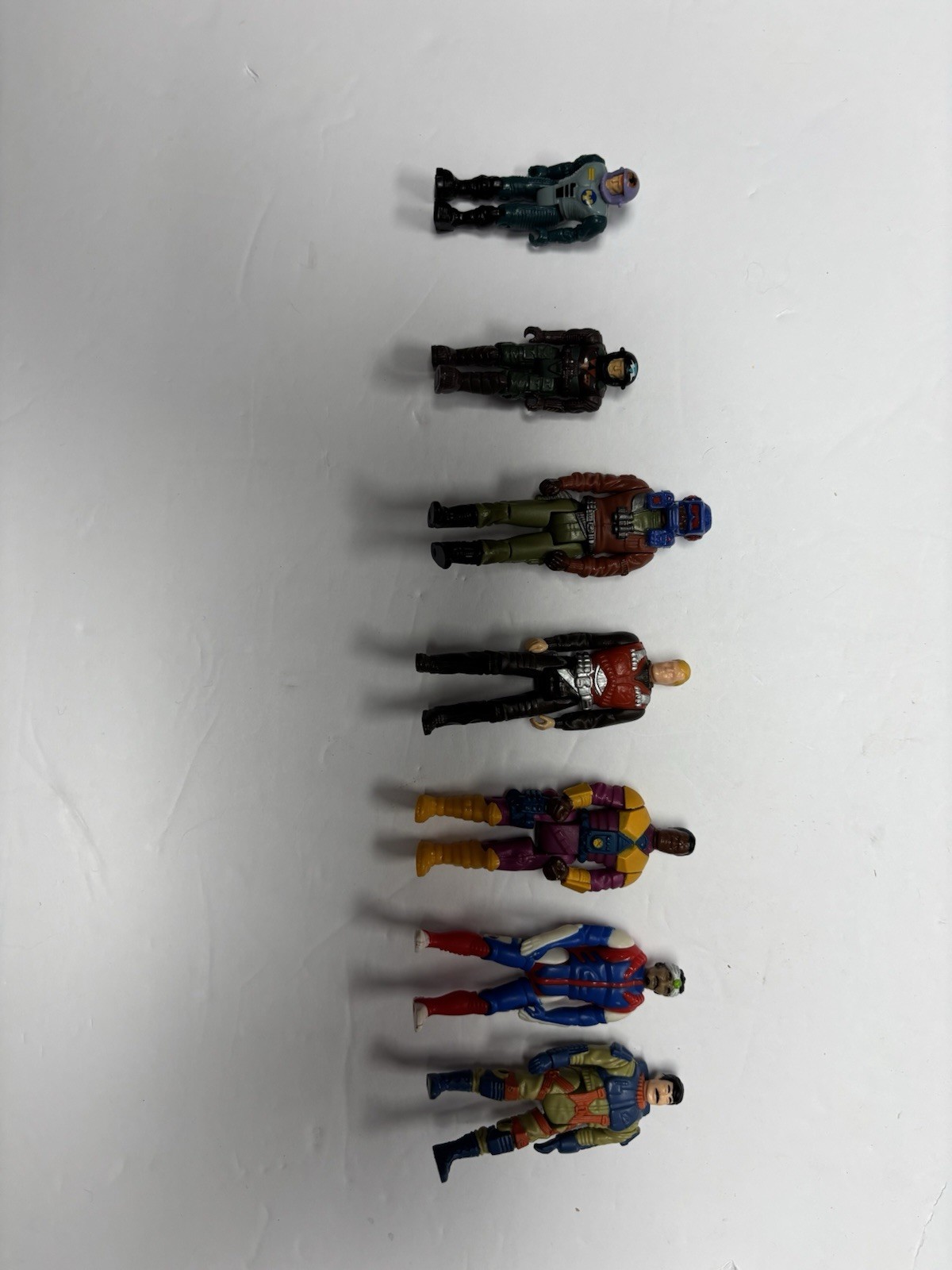 Vintage 1980s Action Figure Lot 7 Coleco Starcom Sci Fi Military Figures Vintage 1980s Action Figure Lot 7 Coleco Starcom Sci Fi Military Figures