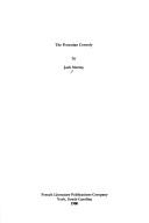 The Proustian Comedy Hardcover Jack Murray The Proustian Comedy Hardcover Jack Murray