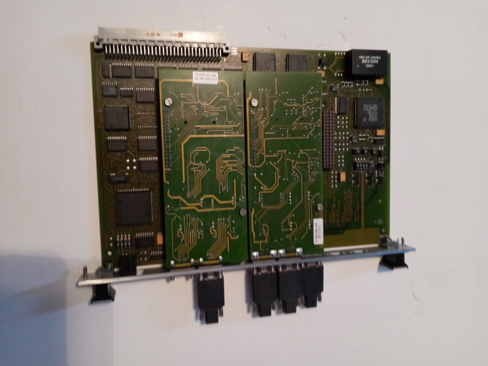 Preowned Arburg 757 SN. 165.210 V.01 With 2 adder cards Circuit Board Preowned Arburg 757 SN. 165.210 V.01 With 2 adder cards Circuit Board