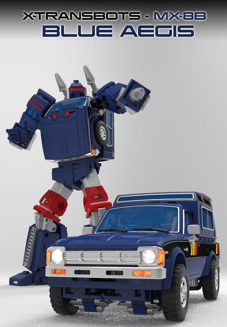 IN STOCK NEW X-Transbots MX-8T G1 Aegis TERRAEGIS Trailbreaker Blue version IN STOCK NEW X-Transbots MX-8T G1 Aegis TERRAEGIS Trailbreaker Blue version