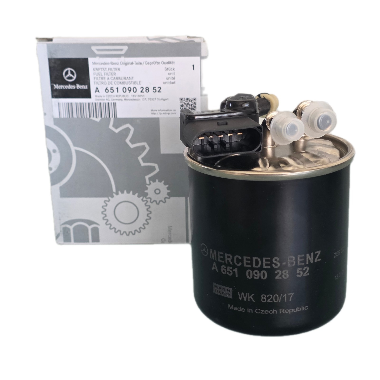 GENUINE MERCEDES-BENZ FUEL FILTER A6510902852 - GENUINE OM651 DIESEL
