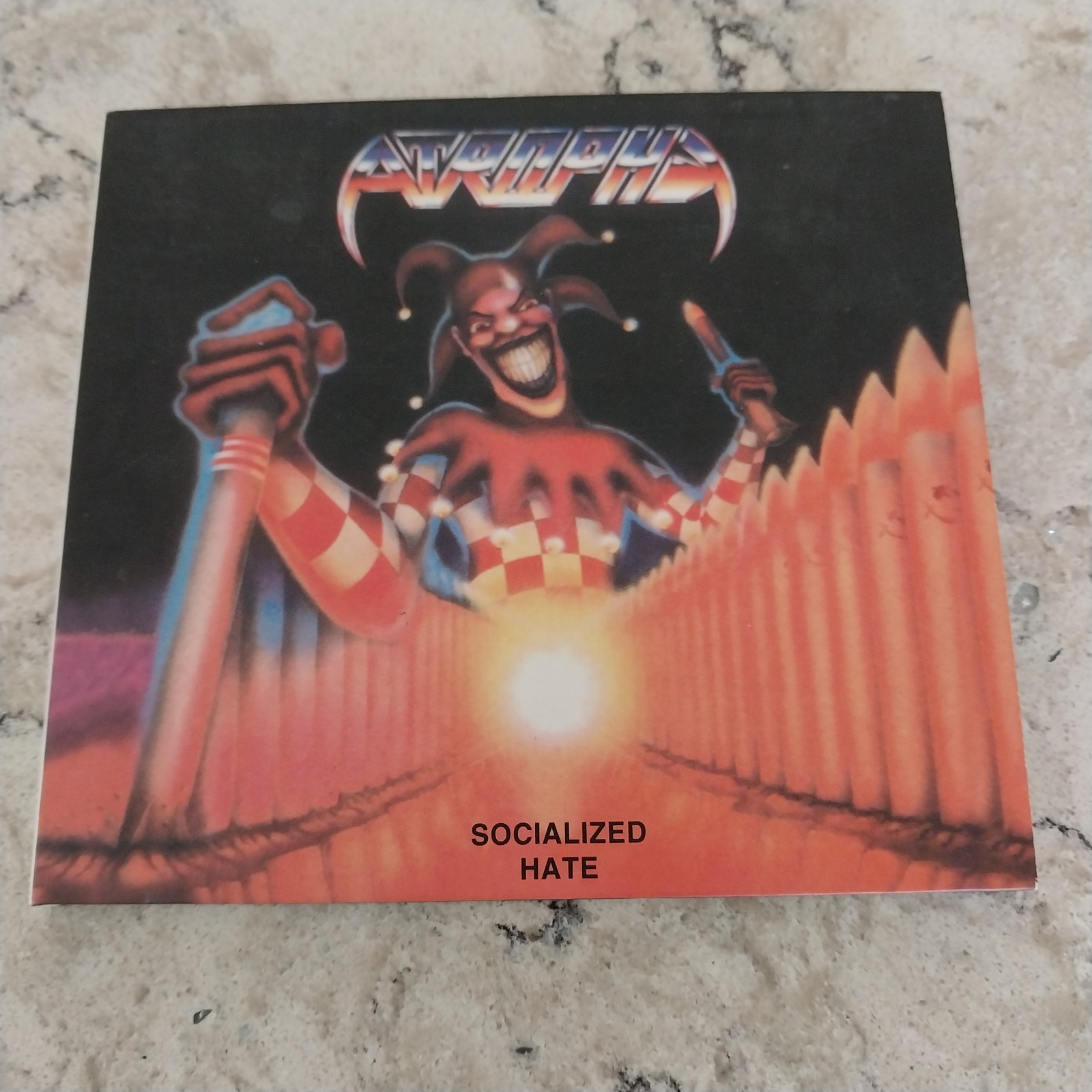 Atrophy Socialized Hate Used Cd Ie Metallica Sacrifice Kreator Exodus Atrophy Socialized Hate Used Cd Ie Metallica Sacrifice Kreator Exodus