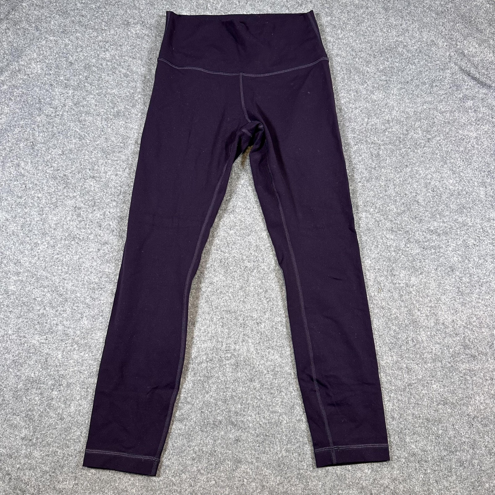 Lululemon Pants Womens 6 Purple High Rise Yoga Leggings Ankle Length Athletic