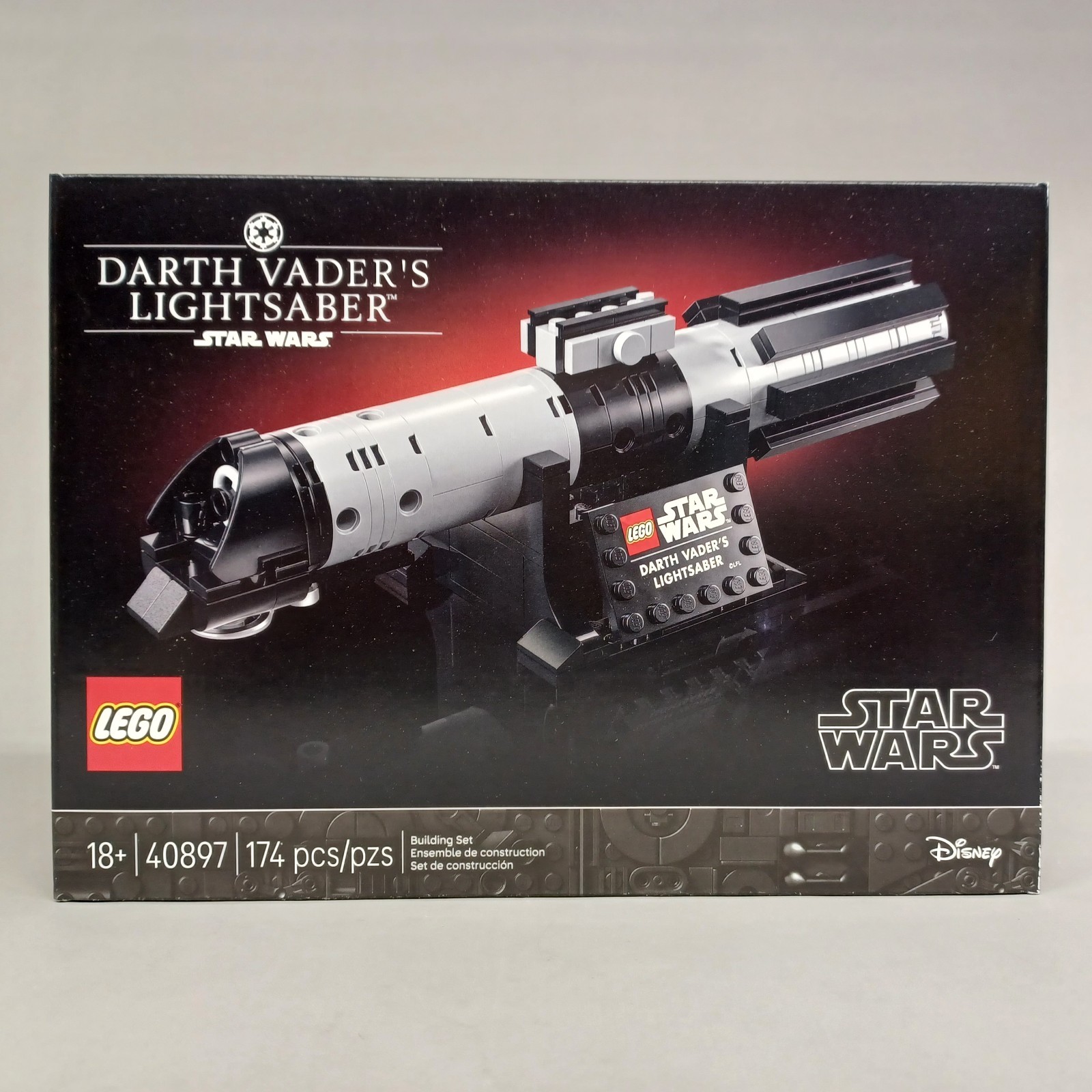 New LEGO Star Wars: Darth Vader\'s Lightsaber (40897) - Sealed New LEGO Star Wars: Darth Vader\'s Lightsaber (40897) - Sealed