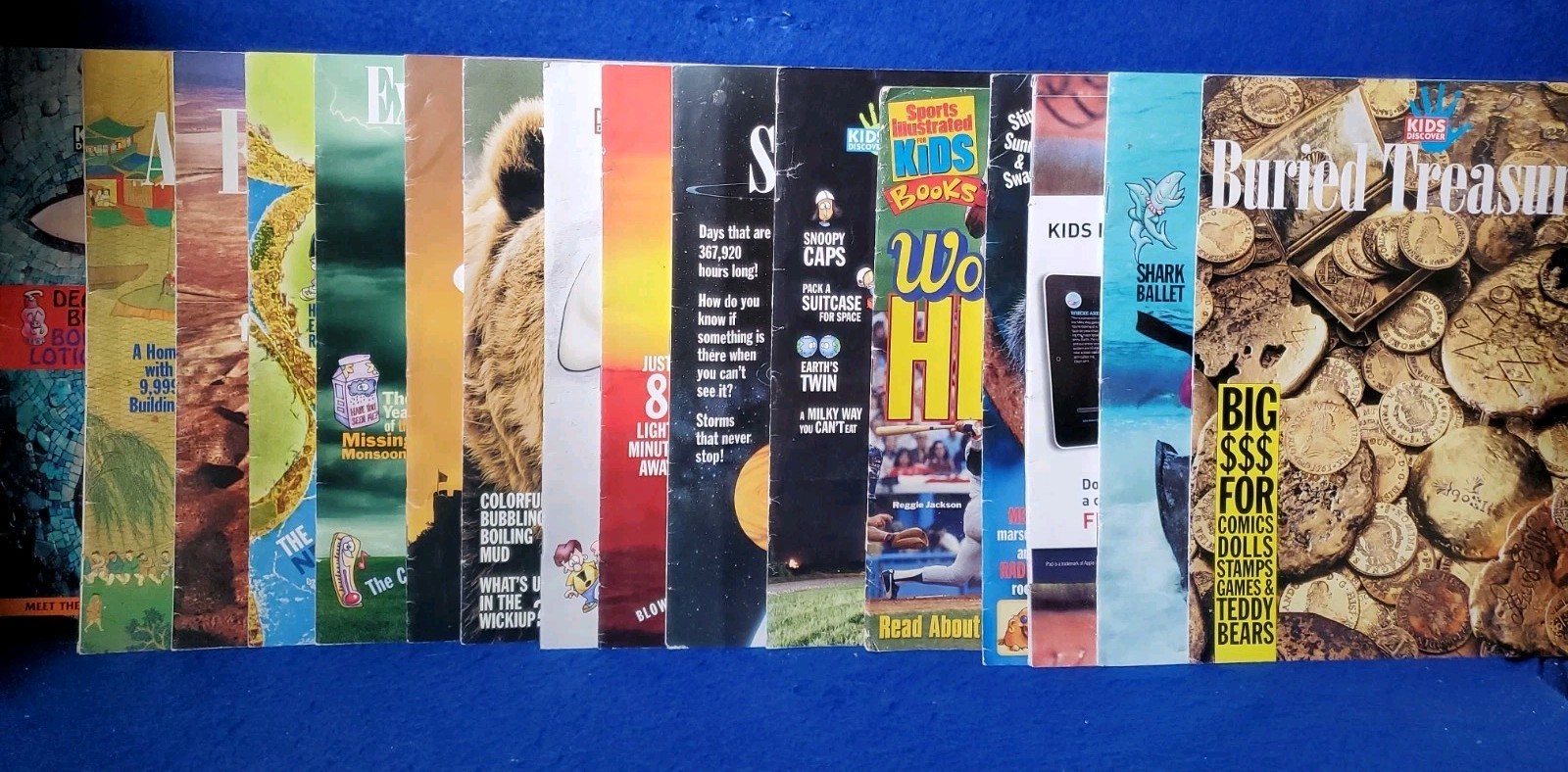 17 Kids Discover Magazine Lot Educational History Science Homeschool Vintage
