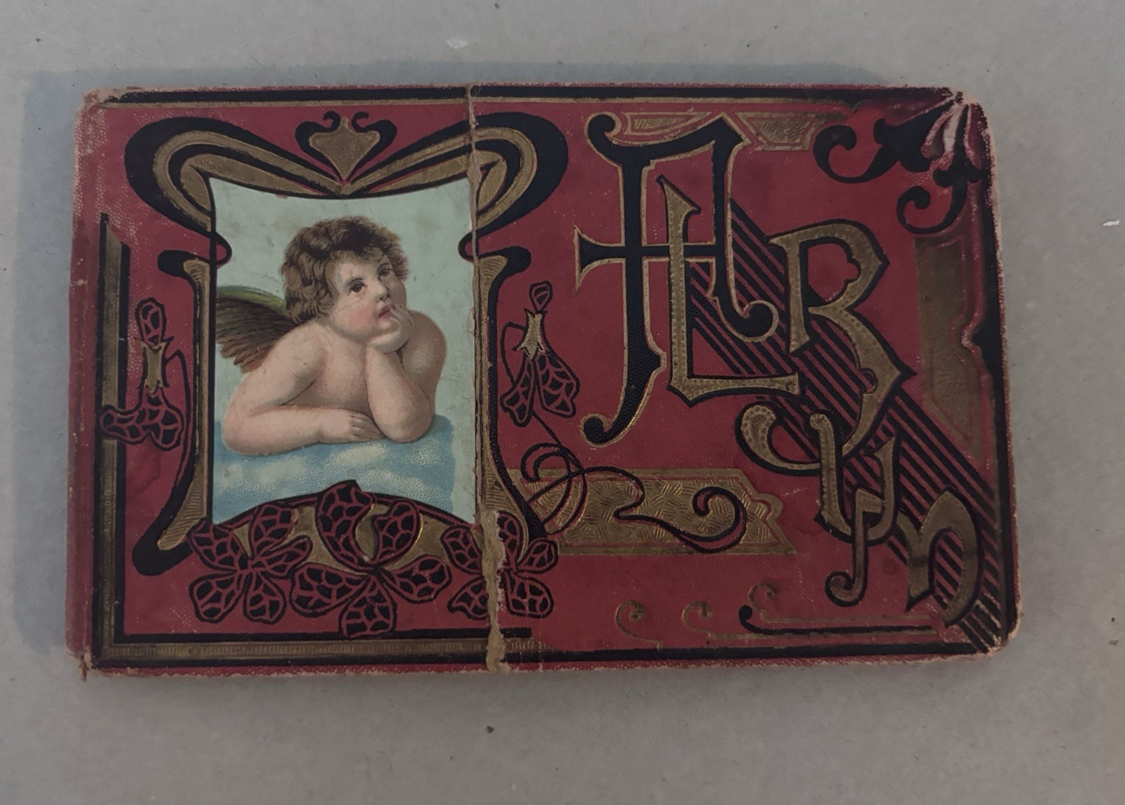 Antique 1901-1906 Autograph Book Album Antique 1901-1906 Autograph Book Album