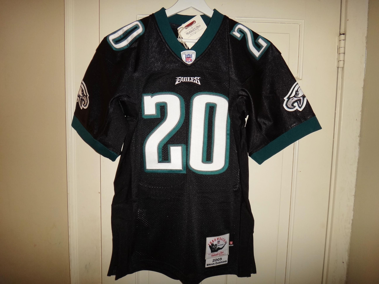 Men\'s Brian Dawkins 2003 Mitchell & Ness Eagles Authentic Jersey NWT $300