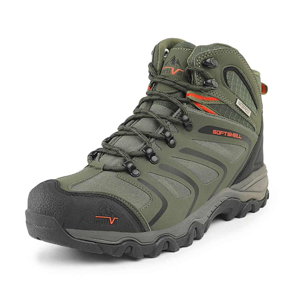 Men Waterproof Hiking Boots Lightweight Trekking Trails Shoes