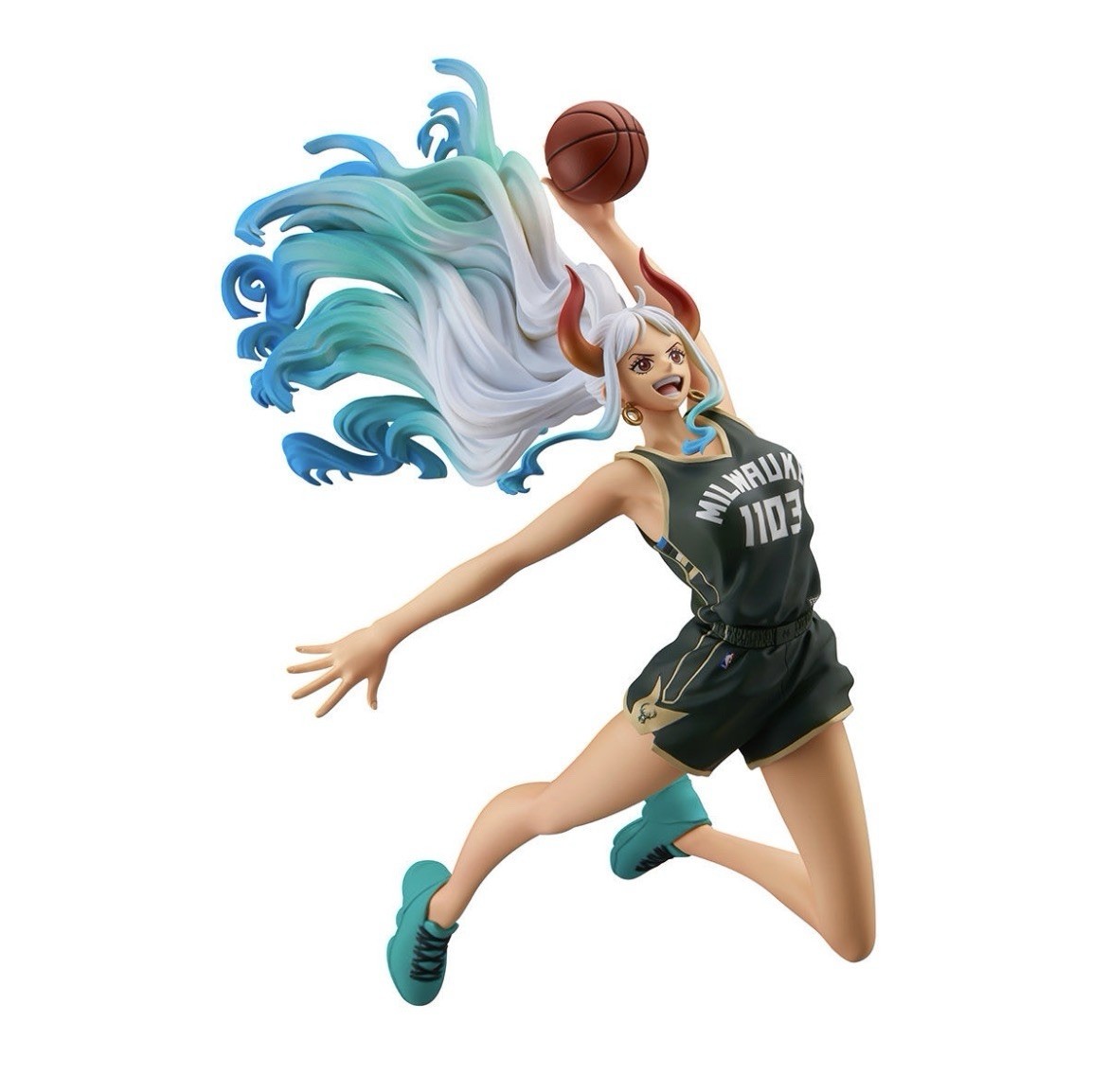 ONE PIECE × NBA MASTER STARS PIECE THE YAMATO MILWAUKEE BUCKS Figure Japan PSL