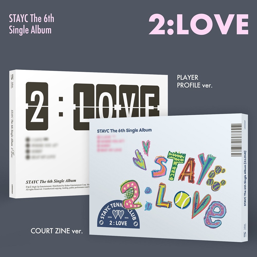 STAYC [2:LOVE] 6th Single Album CD-R+Band+Photo Book+8 Card+Letter+GIFT OFFICIAL