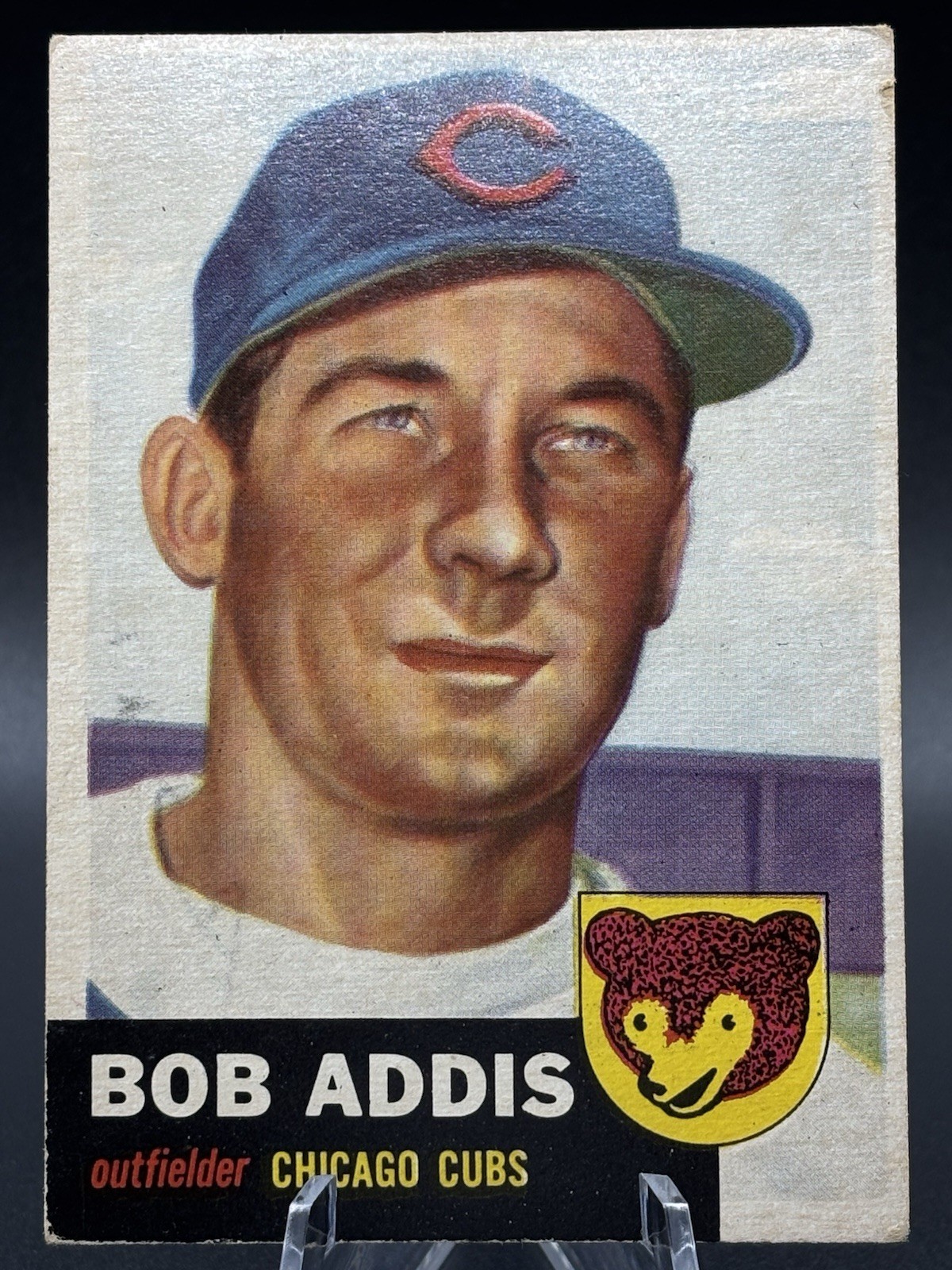 1953 Topps Bob Addis #157 Cubs VG-VGEX