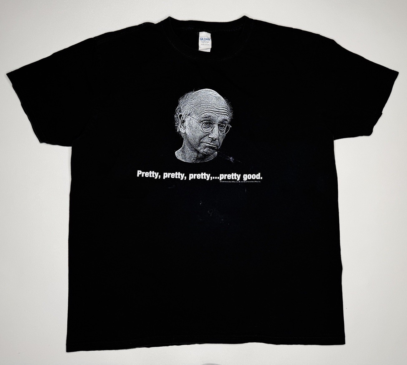 Vintage Curb Your Enthusiasm Larry David HBO Promo Pretty Good T-Shirt | XL Vintage Curb Your Enthusiasm Larry David HBO Promo Pretty Good T-Shirt | XL