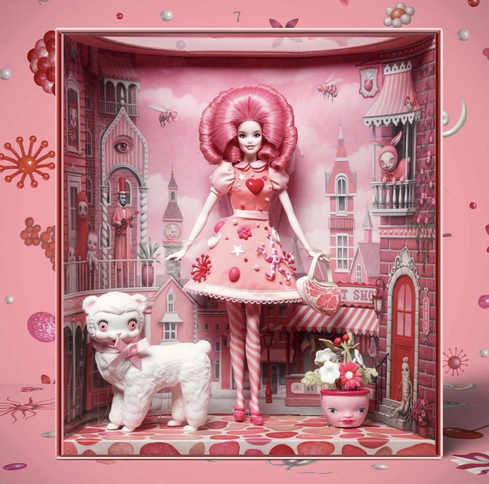 Mattel Creations Pink Pop Barbie Mark Ryden x Barbie Doll NEW In Shipper NRFB