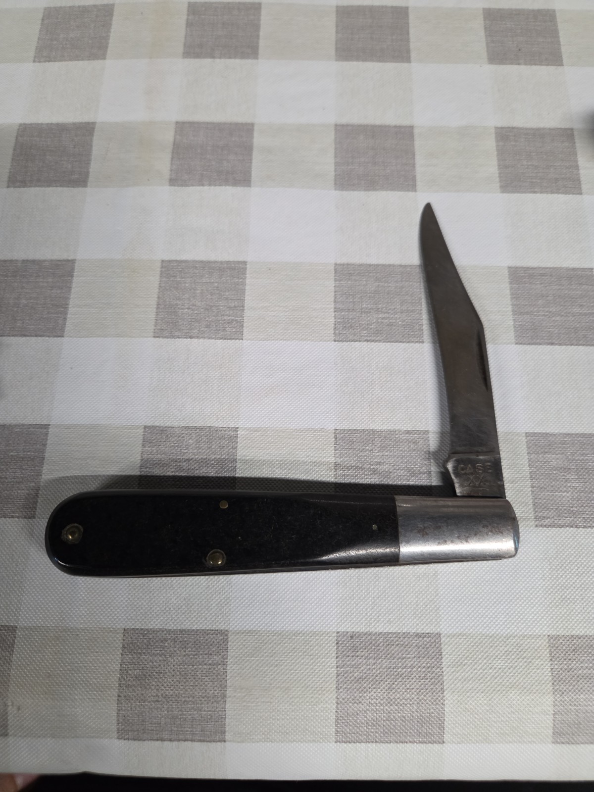 Vintage Case XX #6143 Single Blade Folding Pocket Knife 3 Dot 