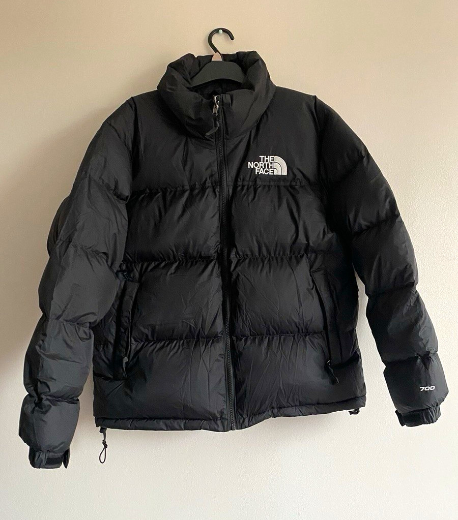 The North Face Men’s Black 700 Full Zip Insulated Puffer Jacket Size M